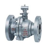 2PCS Cast Steel Flanged Ball Valve