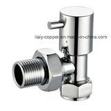 CE Certified Brass Chromed Radiator Valve (AV3078)