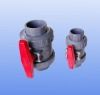 UPVC Adapting Ball Valve,Double Union Ball Valve