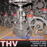 Socket Welded End Forged Steel Globe Valve