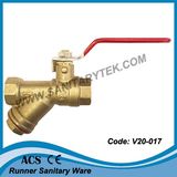 Brass Strainer Ball Valve (V20-017)