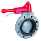 Plastic Pph Butterfly Valve