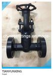 CE Pressure Seal Bonnet Metal Seated Flanged Forged Gate Valve