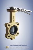 Brass Lugged Handle Butterfly Valve