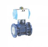 3 PCS Pneumatic Ceramic Lined Floating Ball Valve (GQ641TC)