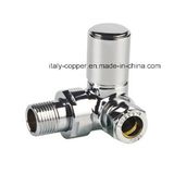 Chromed Brass Radiator Angle Valve (AV3094)