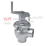 Ss304/Ss316L Sanitary Stop Valve