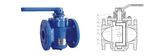 Soft Sealing Flange Ends Inverted Lubricated Plug Valve