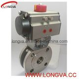 Stainless Steel Pneumatic Flange Ball Valve