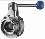 Sanitary Stainless Steel Welded/Threaded Butterfly Valve (CF8821)