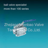 Wb-02 3PC Stainless Steel High Pressure Ball Valve