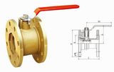 Brass Flanged Ball Valve