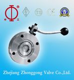 Vacuum Butterfly Valve with API 6D (Carbon Steel)