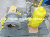 Pneumatic Cast Steel Wcb/Lcb RF Flanged V Port Ball Valve