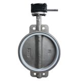 CF8m Teflon Seat Wafer Butterfly Valve