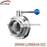 Tri Clover End Sanitary Butterfly Valve