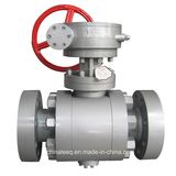 API Cast Steel Trunnion Type Ball Valve