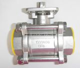 2PC Manual Thread Ball Valve with Pad (Q11F)