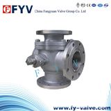 API Three-Way Flanged Ends Ball Valve