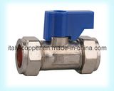 Customized Quality Plated Washing Machine Ball Valve (AV6004)