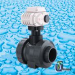 PVC Double Union Ball Valve