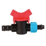 Plastic Barb Lock Offtake Mini Valve for Backyard Pot Plant