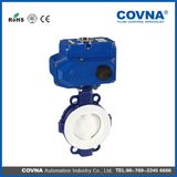 CV-E8 Electric Automative Heater Control Motorized Fluorines Lined Valve