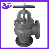 Marine Cast Iron Angle Valve (JIS F7306 5K125)