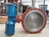 API Cast Steel Pneumatic Butterfly Valve (D645H-PN25-800)