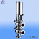 Sanitary Stainless Steel Pneumatic Union Reversing Valve (3A-No. RJ0003)