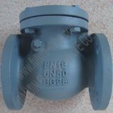 DIN3352 DIN3202 F6 Pn16 Dn50 Swing Check Valve (H44T-16)