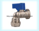 Plated Brass Washing Machine Elbow Valve (AV6005)