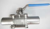 3PC Sanitary Stainless Steel Welding Ball Valve