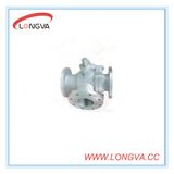 China Manufacturing 3 Way Flanged Ball Valve