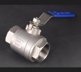 Threaed 2 Pieces Lever Ball Valve