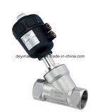 Stainless Steel Pneumatic Angle Seat Valve