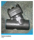 Y Type Female Thread Forged Carbon Steel Strainer Valve