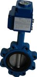 Lug Butterfly Valve Splined with Electric Actuator