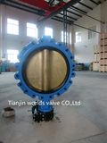 Bronze Disc Lug Type Butterfly Valve (D7L1X-10/16)