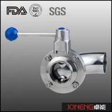 Stainless Steel Sanitary Welded/Bend Butterfly Valve (JN-BV1013)