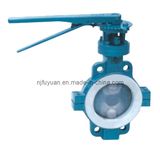 FEP Lined Butterfly Valve D71