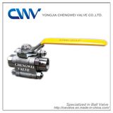 Forged Steel F304 Floating Ball Valve with Lock Device