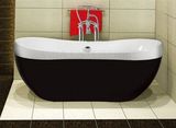 Peanut Shape Seamless Acrylic Bathtub