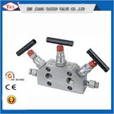 Thread Gauge Valve 3way Manifold 1000~10000psi