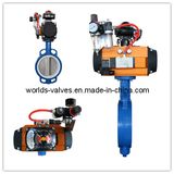 Penumatic Wafer Butterfly Valve with Pin (D67A1X-10/16)