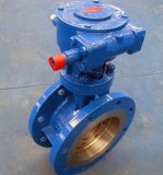 Bs Standard Double Flange Type Triple Offset Butterfly Valve