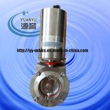 Sanitary Auto Butterfly Valve Pneumatic