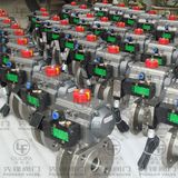 Pneumatic High Platform Wafer Ball Valve (PSQ672F)