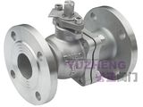 Stainless Steel Pn16 Flange Ending of 2PC Ball Valve