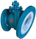 Baiting Ball Valve with PFA Lined for Corrosion